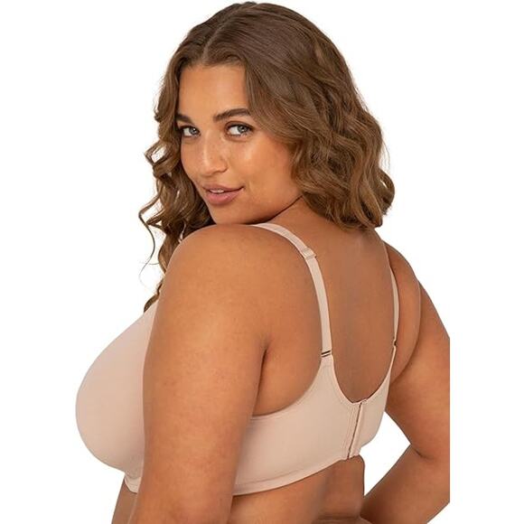 New Fit For Me By Fruit of the Loom Womens 40DDD Plus Size Cotton Underwire Bra - Picture 2 of 5